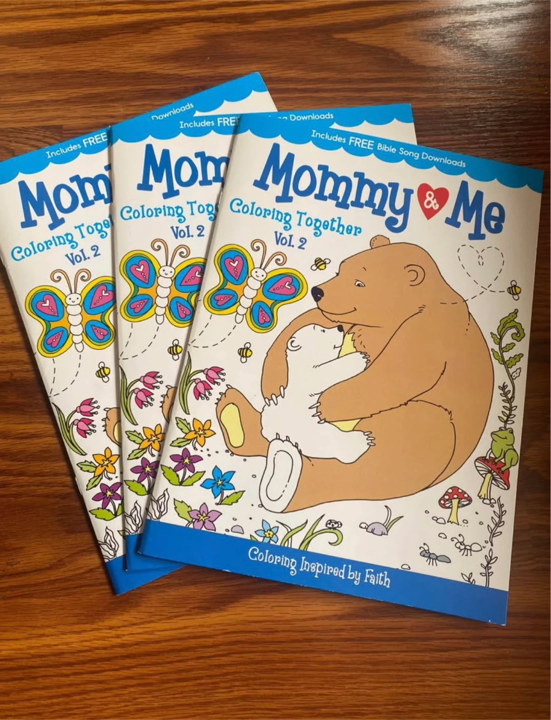 Mommy & Me Coloring Together Books (Set of 3)🧡