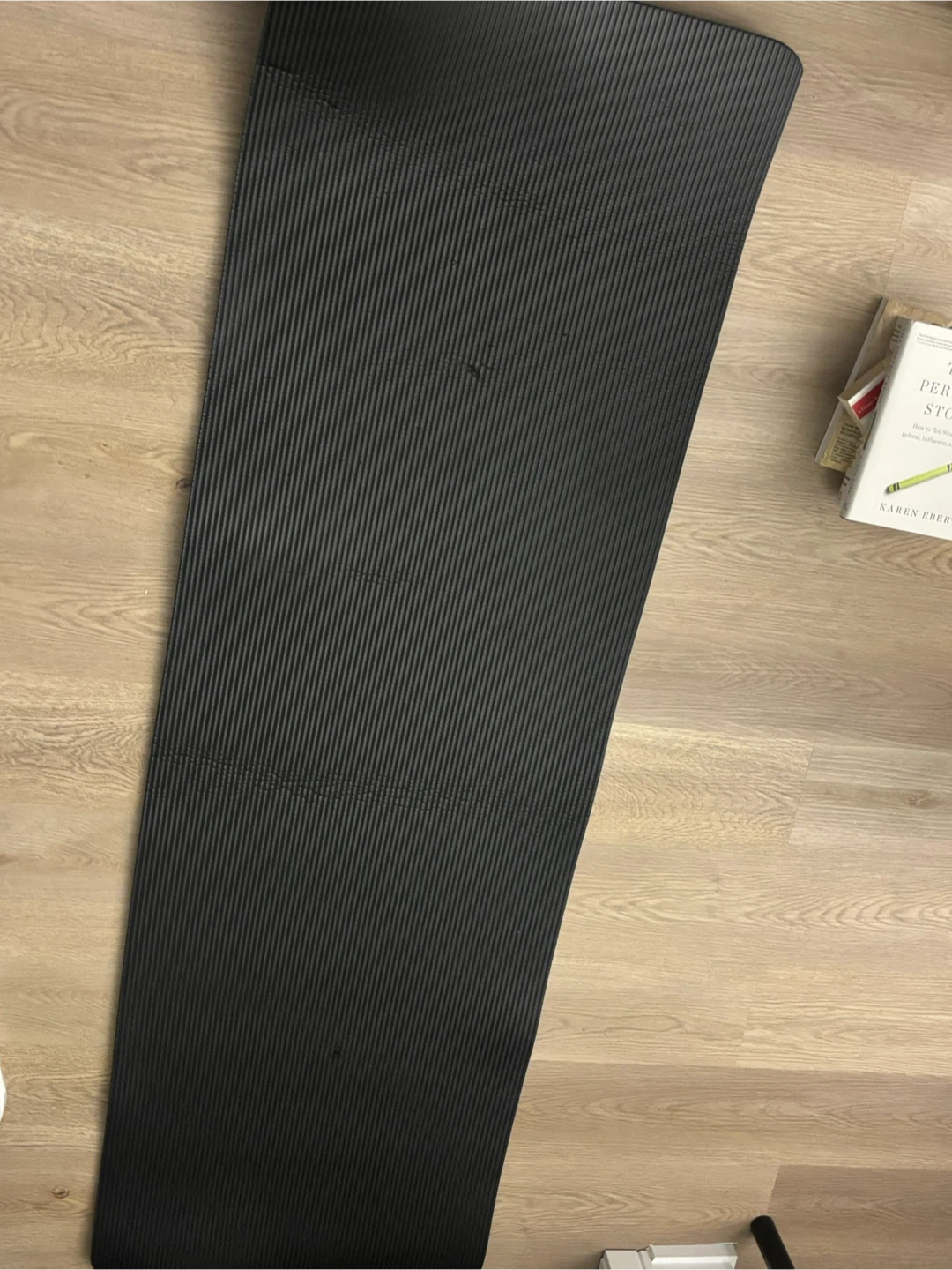 Black Yoga Mat - photo 2