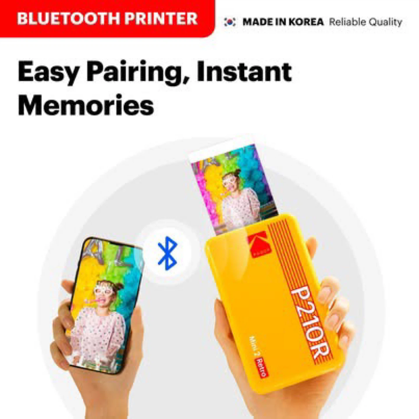 KODAK Mini 2 Retro 4PASS Portable Photo Printer (2.1 X 3.4”) - photo 3