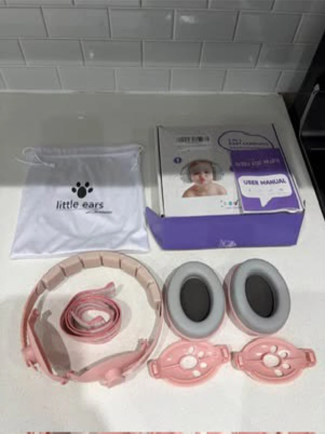 Baby Ear Muffs Noise Cancelling - Age 0-48 Months - Pink - photo 3