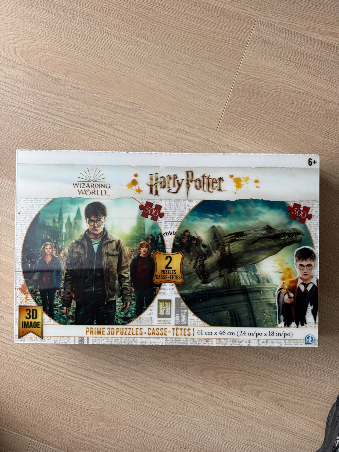 Harry Potter 2 Prime 3D Puzzles 500 Piece Set