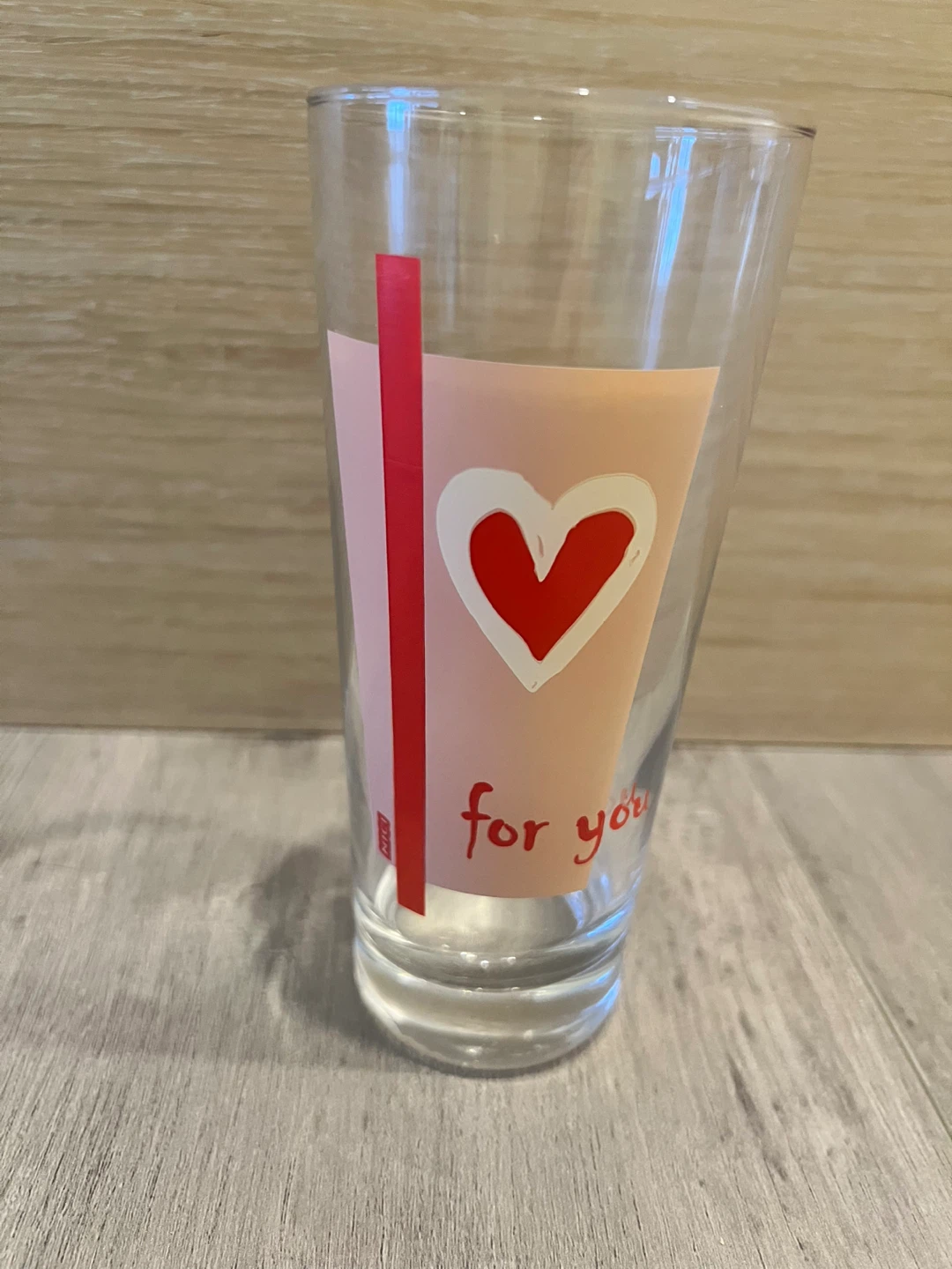 NICI "for you" Heart ❤️ Glass