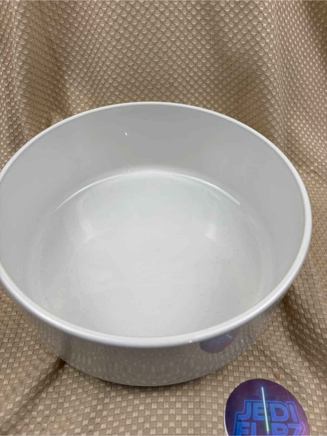 Large White Ceramic Bowl 10” wide 4 inches deep made in Portugal - photo 4