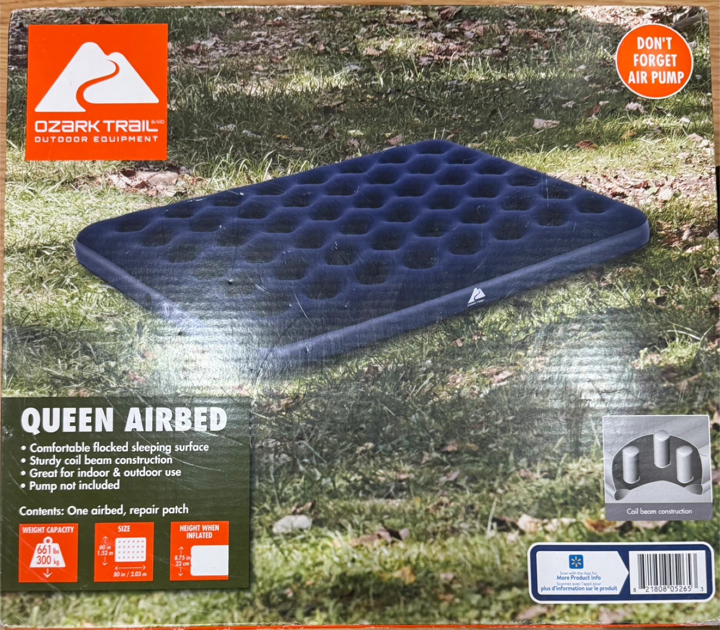 2 Ozark Trail Queen Airbed, Camping Tent,Ice Box . - photo 2