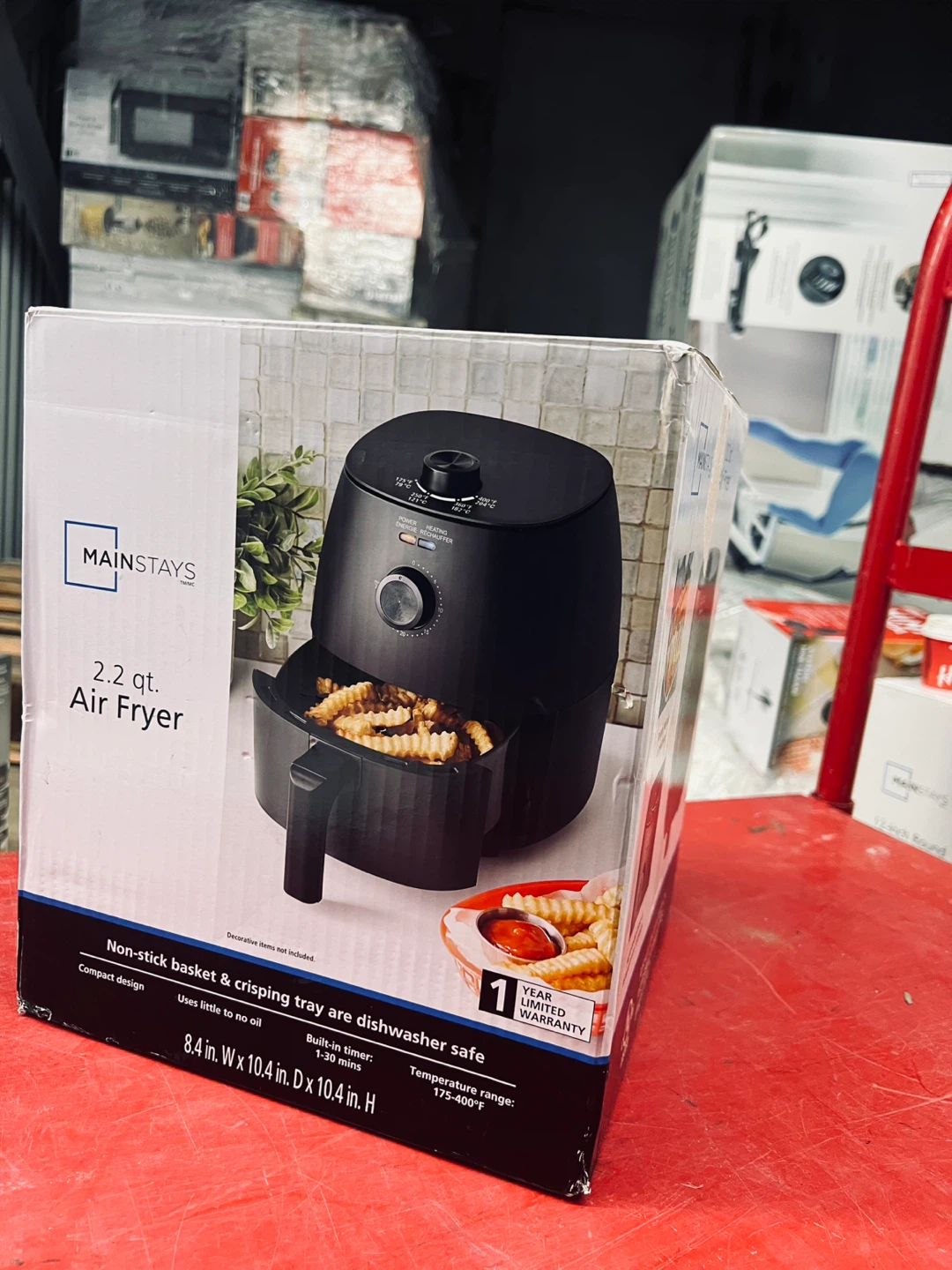 Compact Air Fryer 2.2QT – Perfect for Small Kitchens