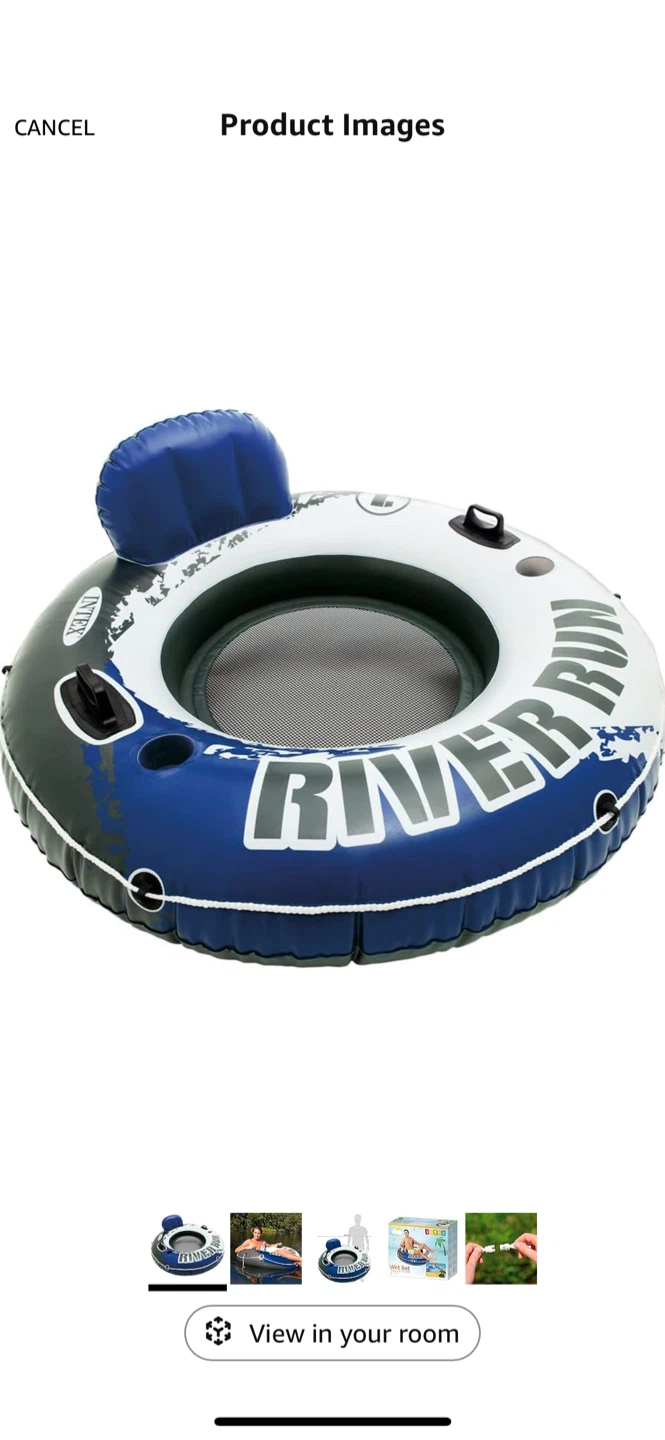 2 x Intex River Run Inflatable Water Tubes