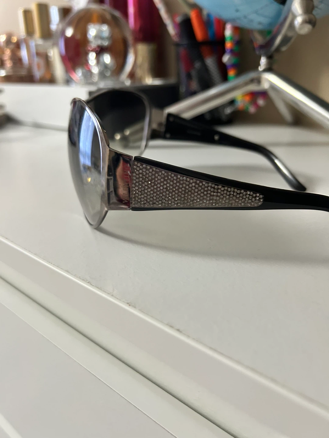 Valentino Sunglasses - Sparkly Embellished Cat Eye - photo 2