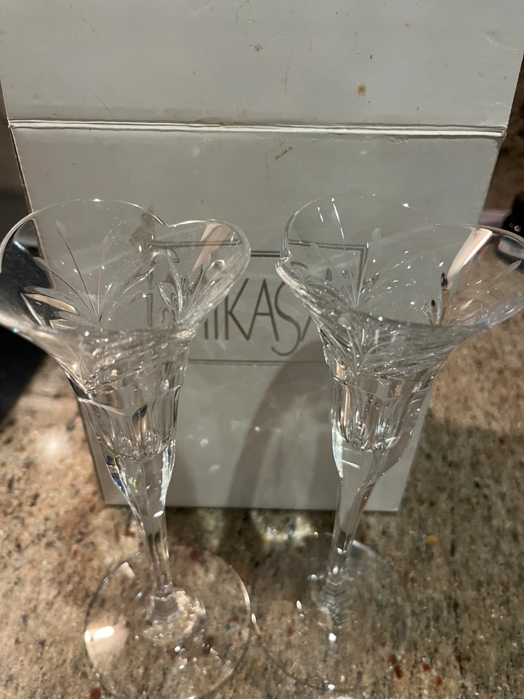 Mikasa Crystal Candlestick Holders (Set of 2) - photo 5