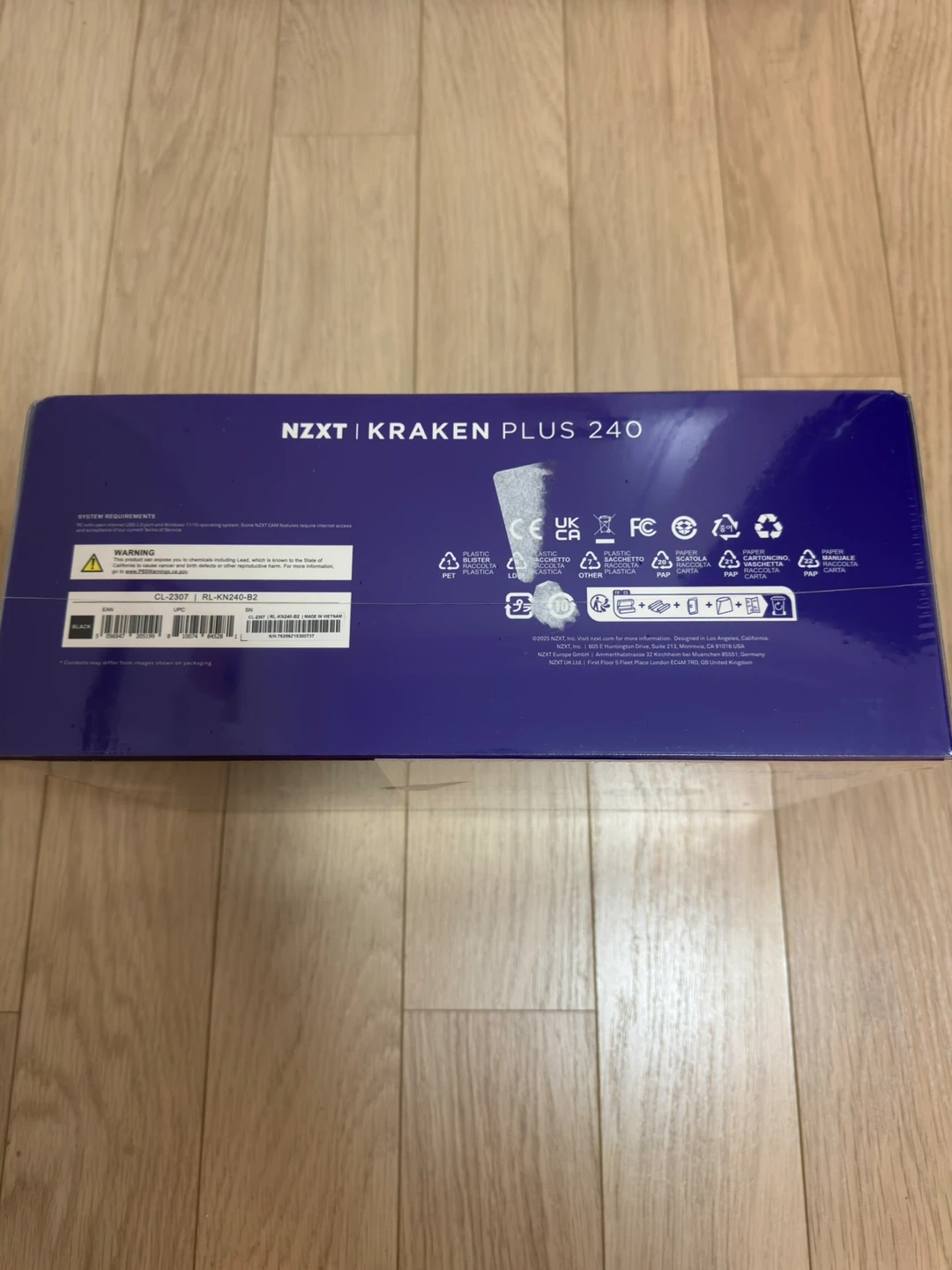 NZXT Kraken Plus 240 240mm AIO Liquid Cooler - photo 2