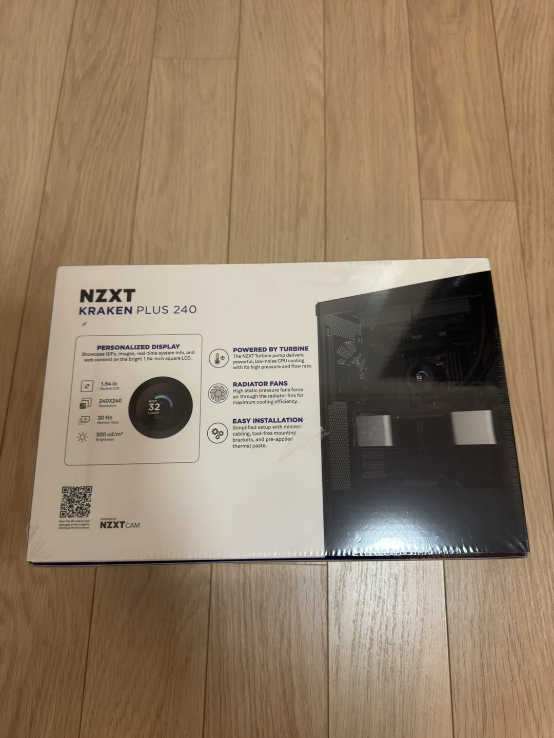 NZXT Kraken Plus 240 240mm AIO Liquid Cooler - photo 3