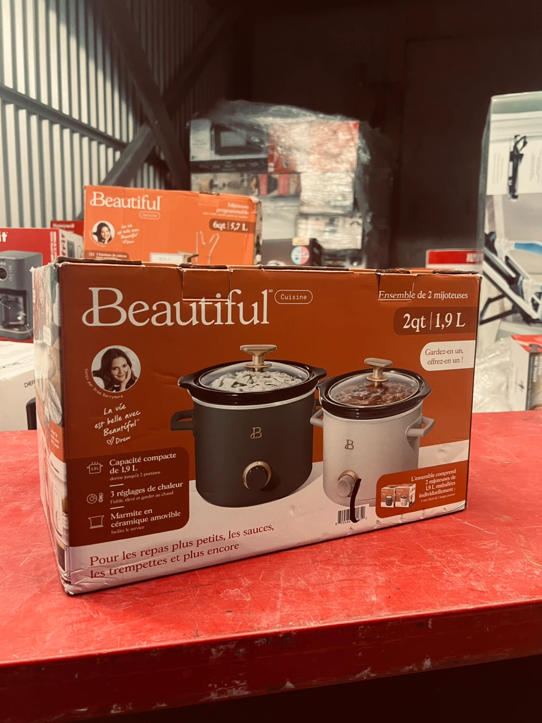 Beautiful 2 Quart Slow Cooker Set, 2 Pack