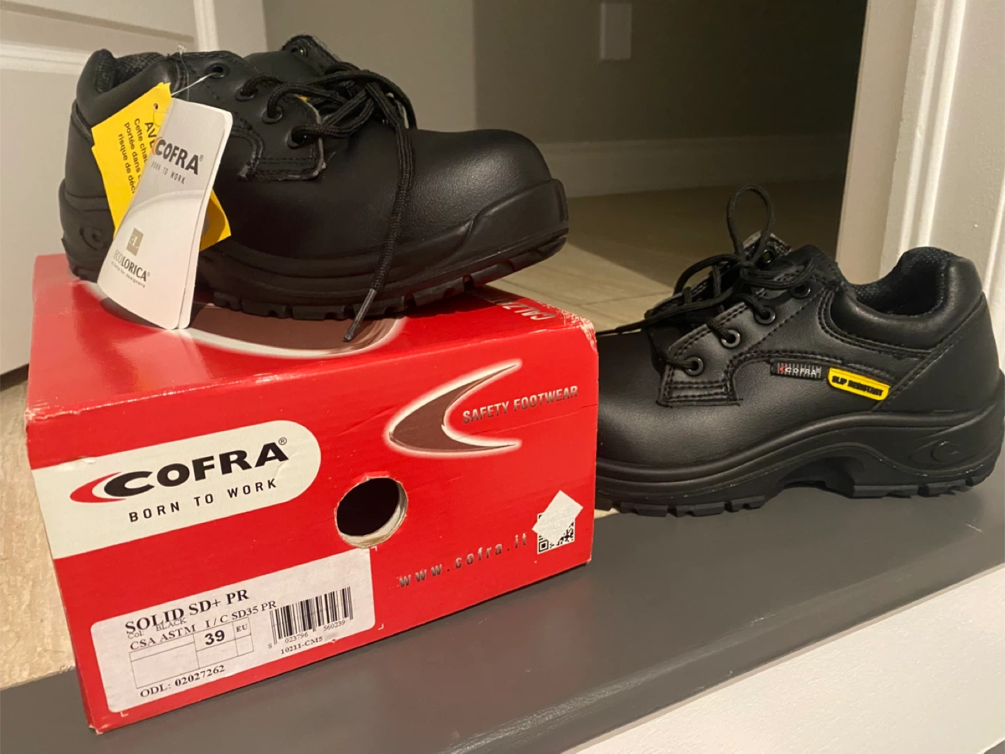 Cofra Solid SD+ PR Safety Shoes CSA ASTM C/E S35 PR