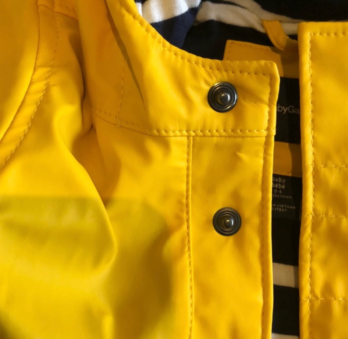 BabyGAP Lined Raincoat, 0-6 Months - photo 4