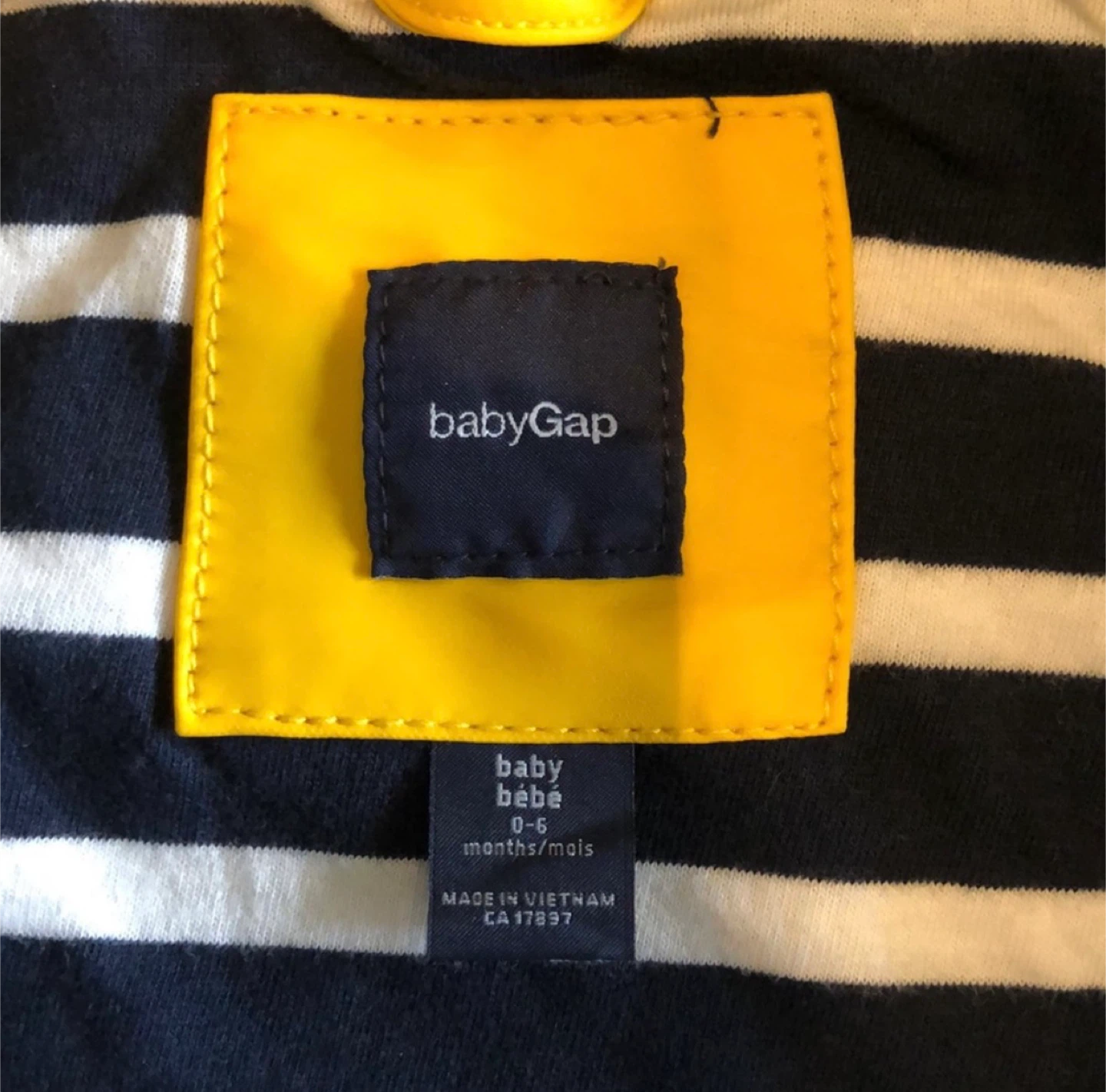 BabyGAP Lined Raincoat, 0-6 Months - photo 5