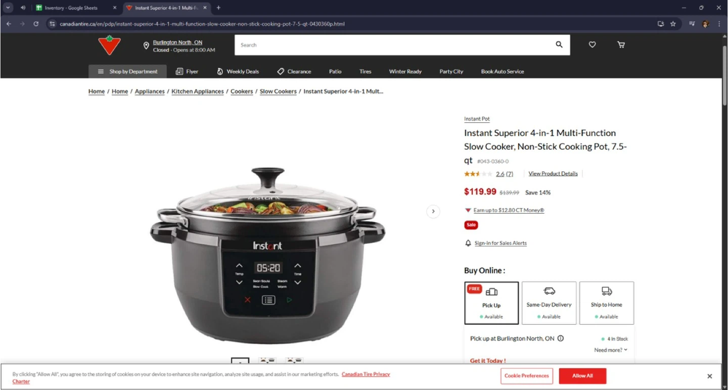 Instant Pot Superior 4-in-1 Slow Cooker - 7.5 Quarts - photo 2