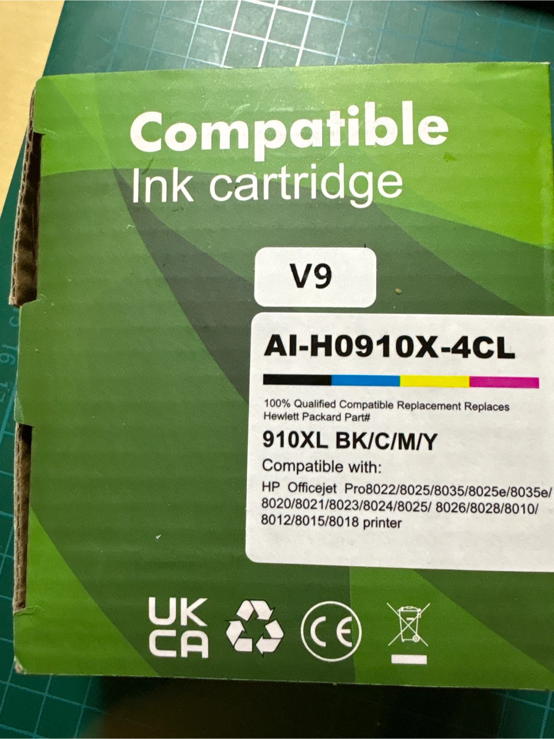Compatible Ink Cartridge AI-H0910X-4CL
