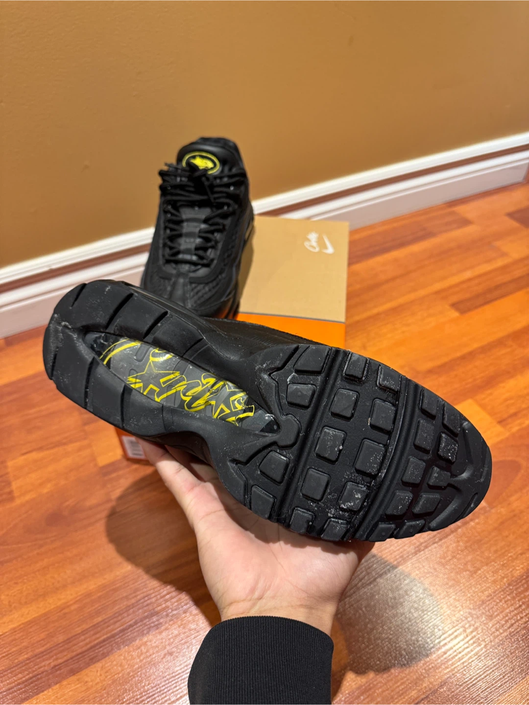 Nike x Corteiz Air Max 95 Honey Blacks - photo 4