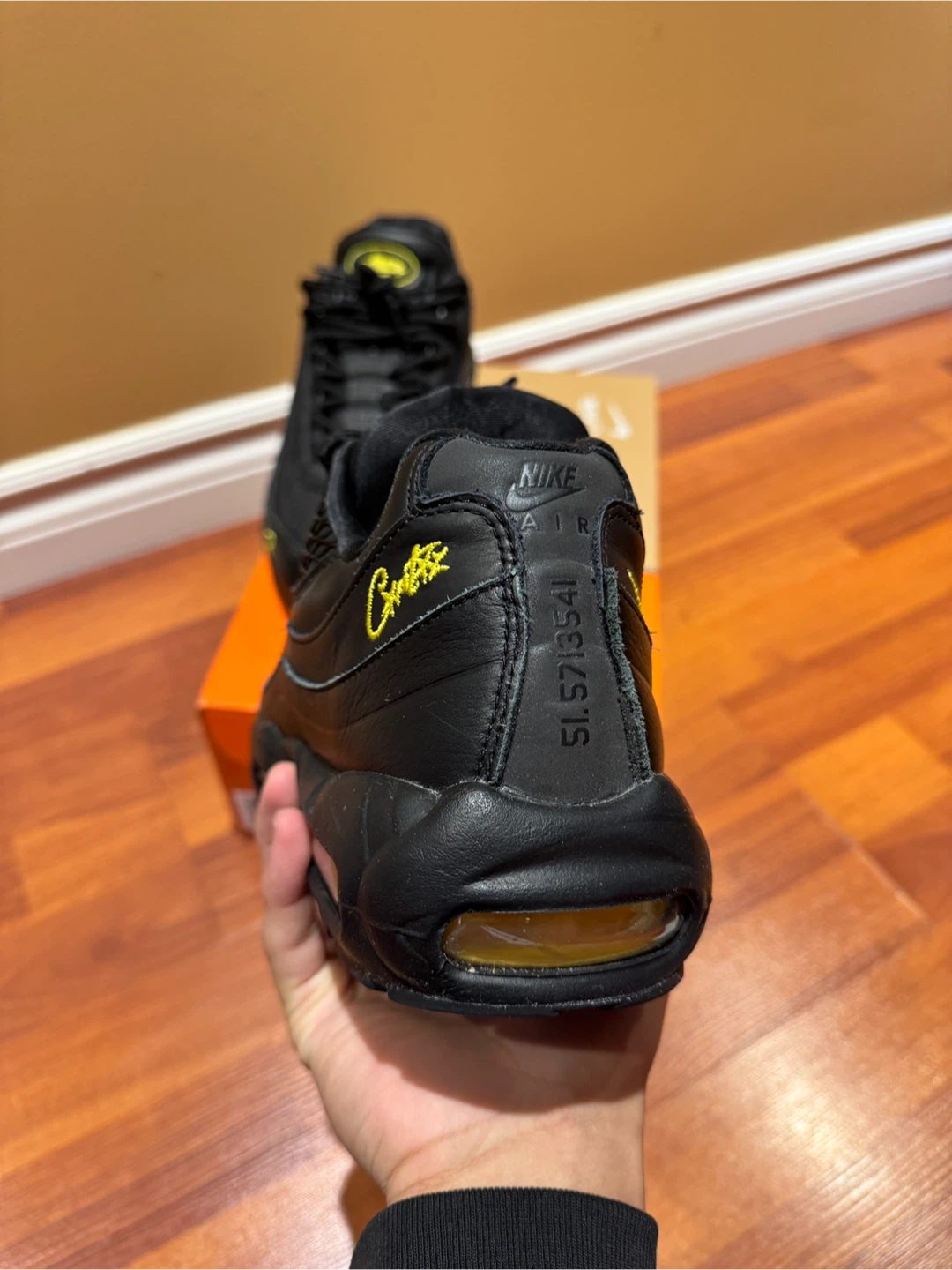 Nike x Corteiz Air Max 95 Honey Blacks - photo 3