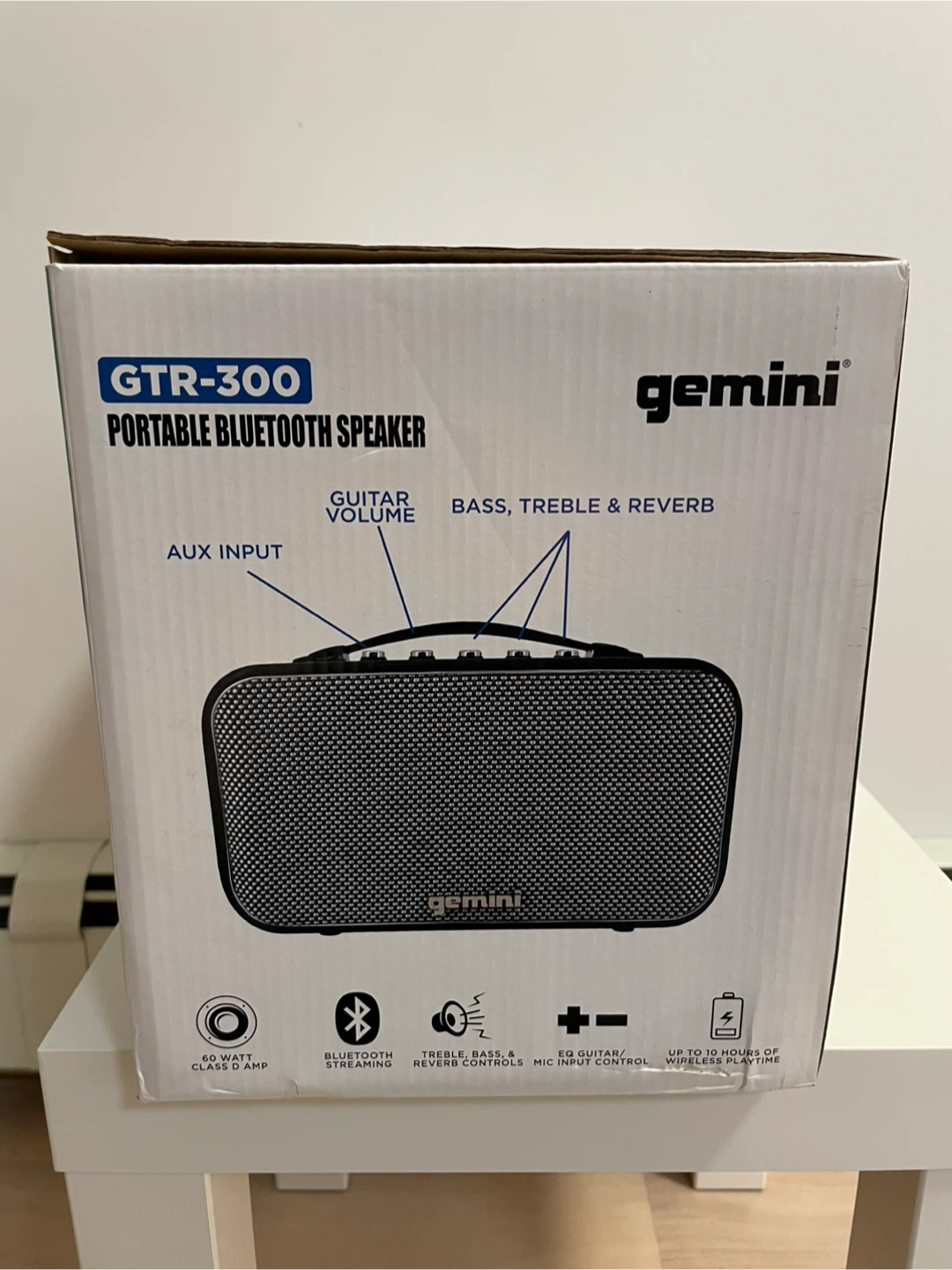 Gemini GTR-300 Portable Bluetooth Speaker Guitar Amp - photo 5