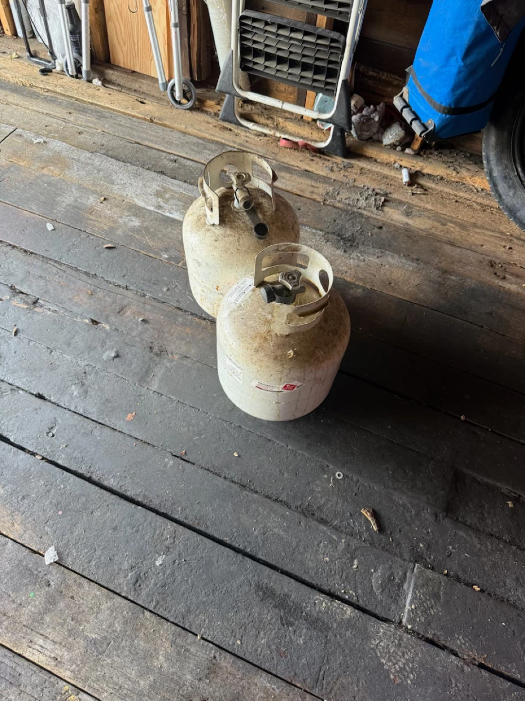 Two Propane Tanks