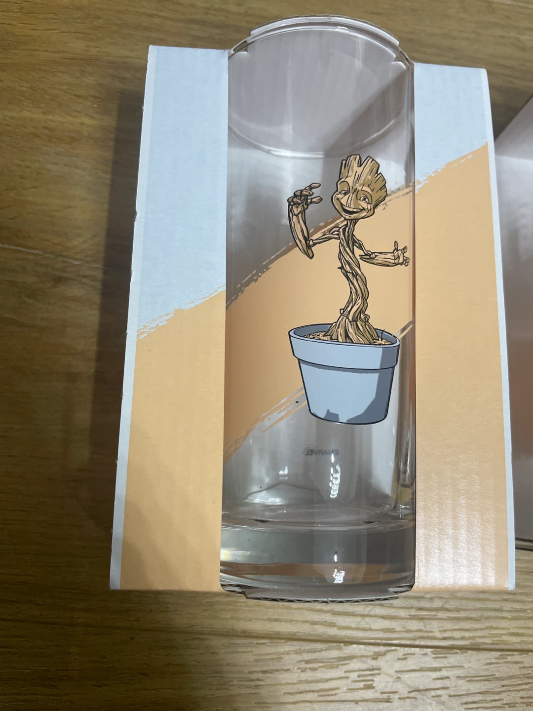 🧡 New - Marvel Groot Drinking Glasses - Set of 2 - photo 2
