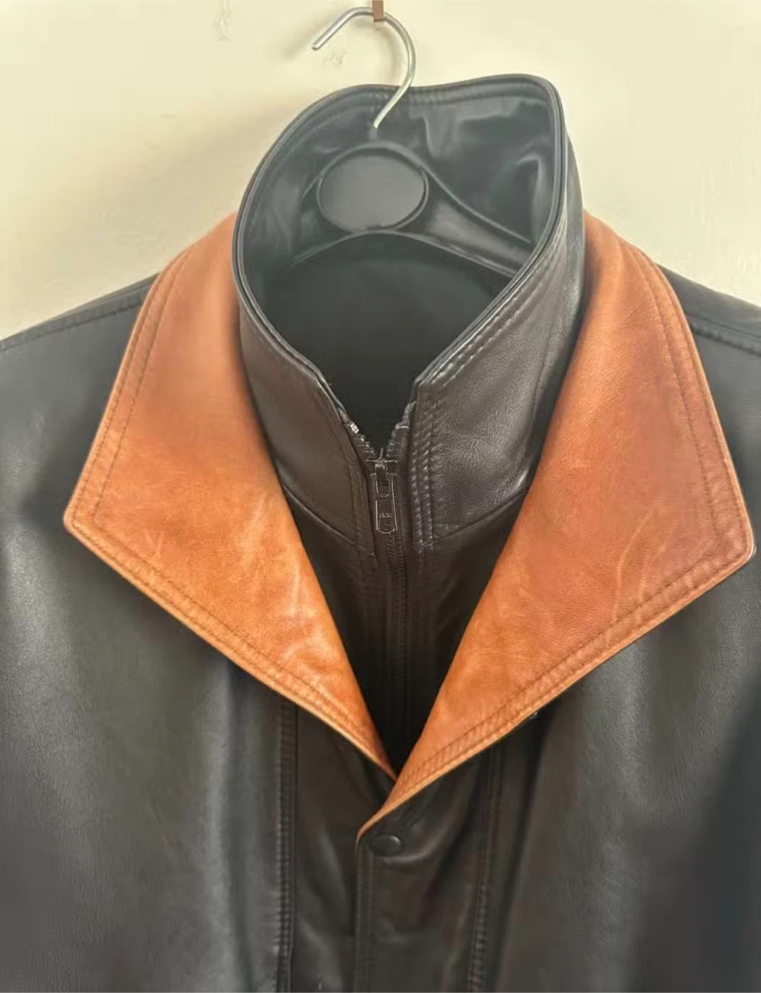 Genuine Leather Jacket made in Canada- Size M