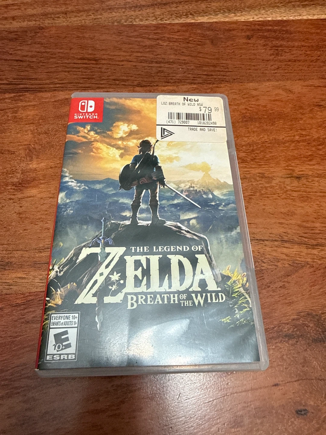 The Legend of Zelda: Breath of the Wild Nintendo Switch Game