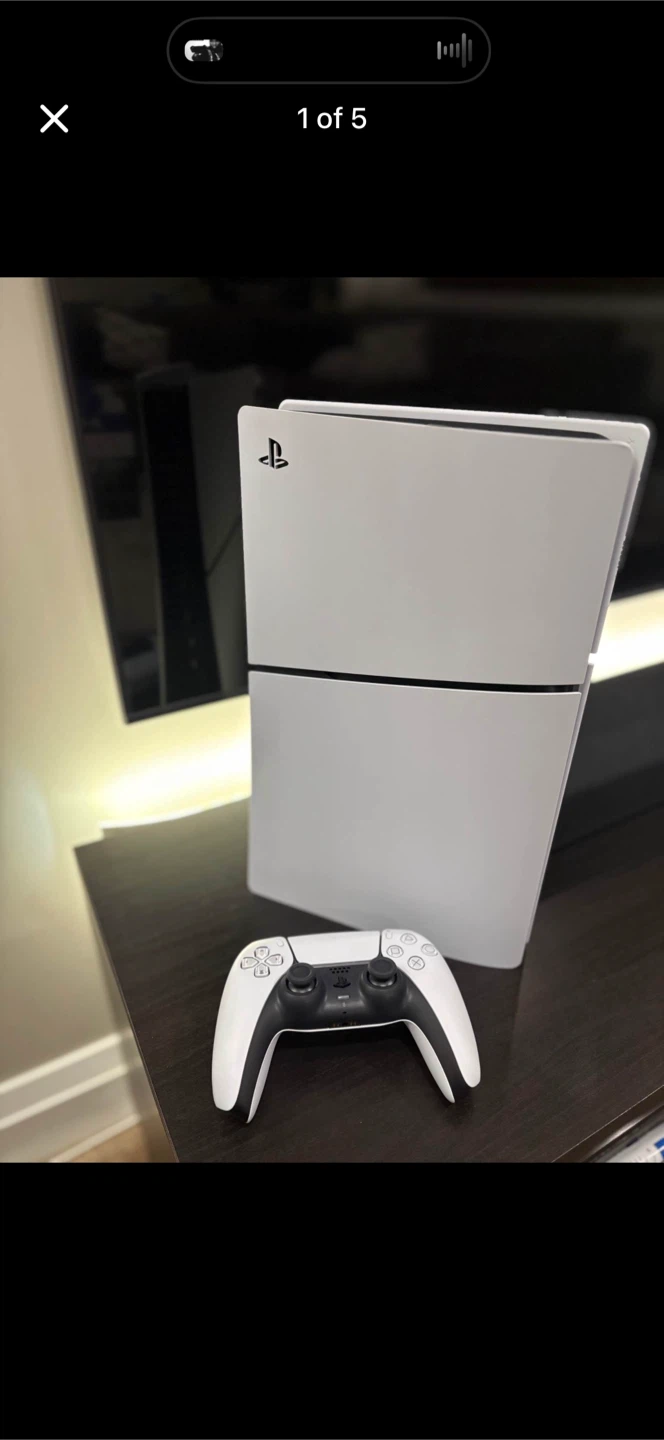 PS5 Slim with Controller – Like New – Hurry Up!