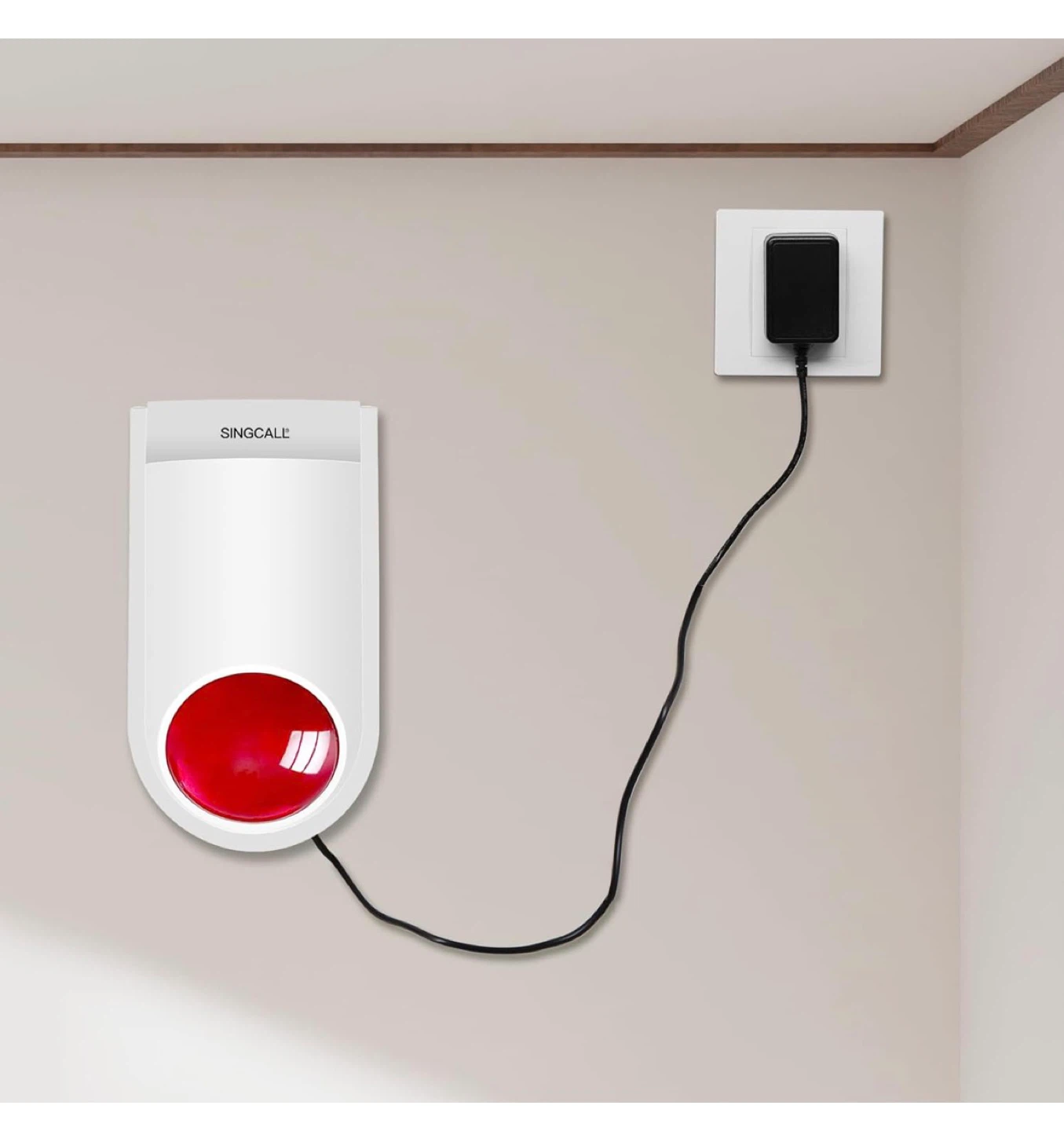 Strobe Siren Panic Alarm