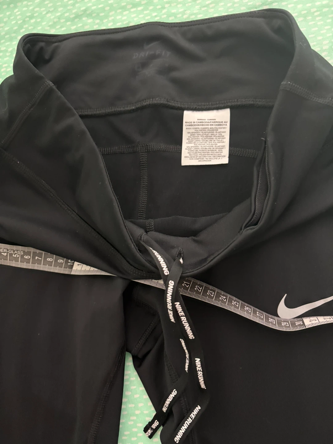 Nike Dri-Fit Running Capris Black Women's Size Medium - photo 4