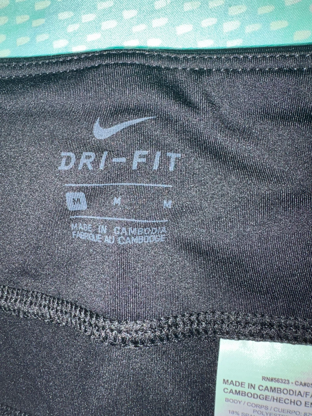 Nike Dri-Fit Running Capris Black Women's Size Medium - photo 5