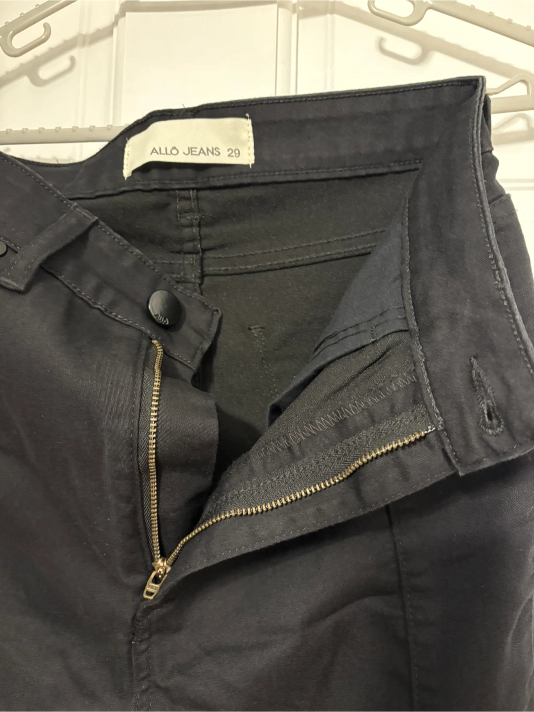 ALLO JEANS Black Flared Bell Bottom Jeans - Size 29 - photo 5