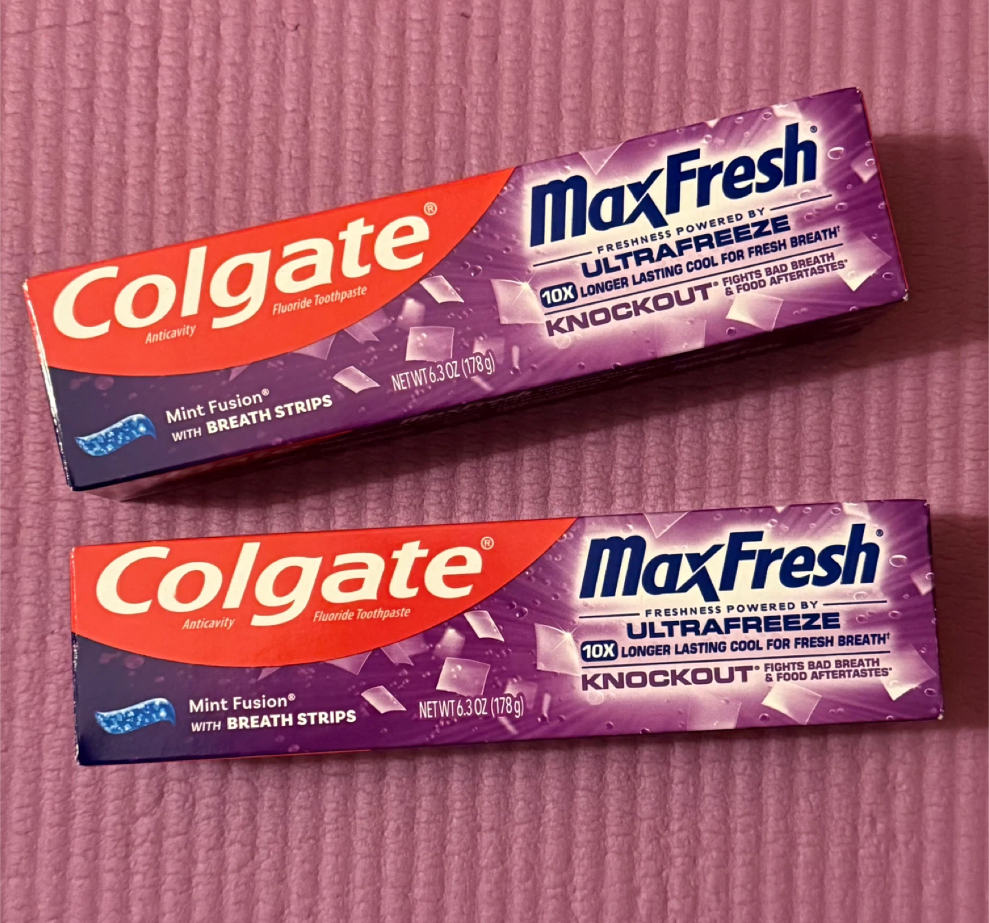 🧡Colgate Max Fresh Toothpaste - Mint Fusion 6.3oz (2 Pack)