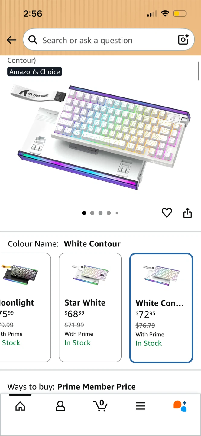 Attack Shark R851E Wired Magnetic Switch Mechanical Keyboard