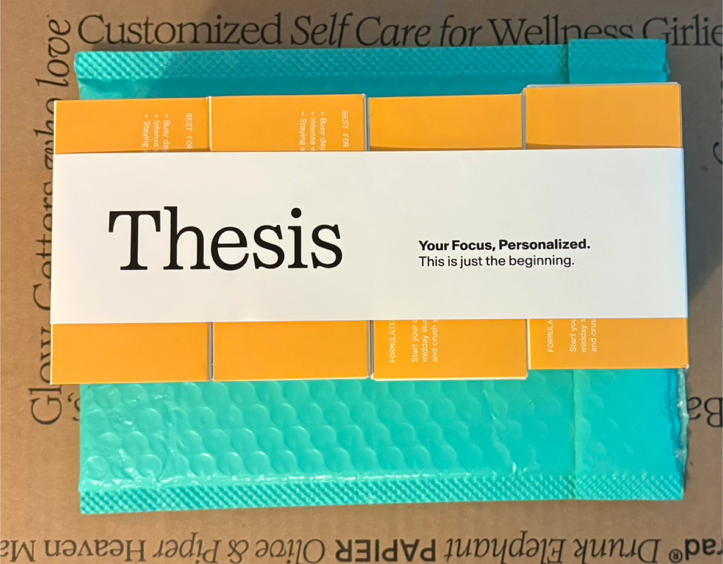 🧡Thesis Personalized Supplement Packet