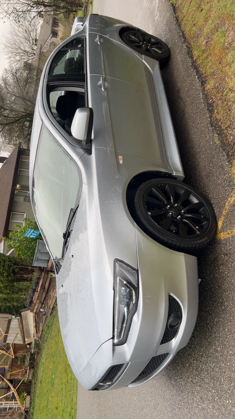 Silver Mitsubishi Lancer with Black Rims - photo 3