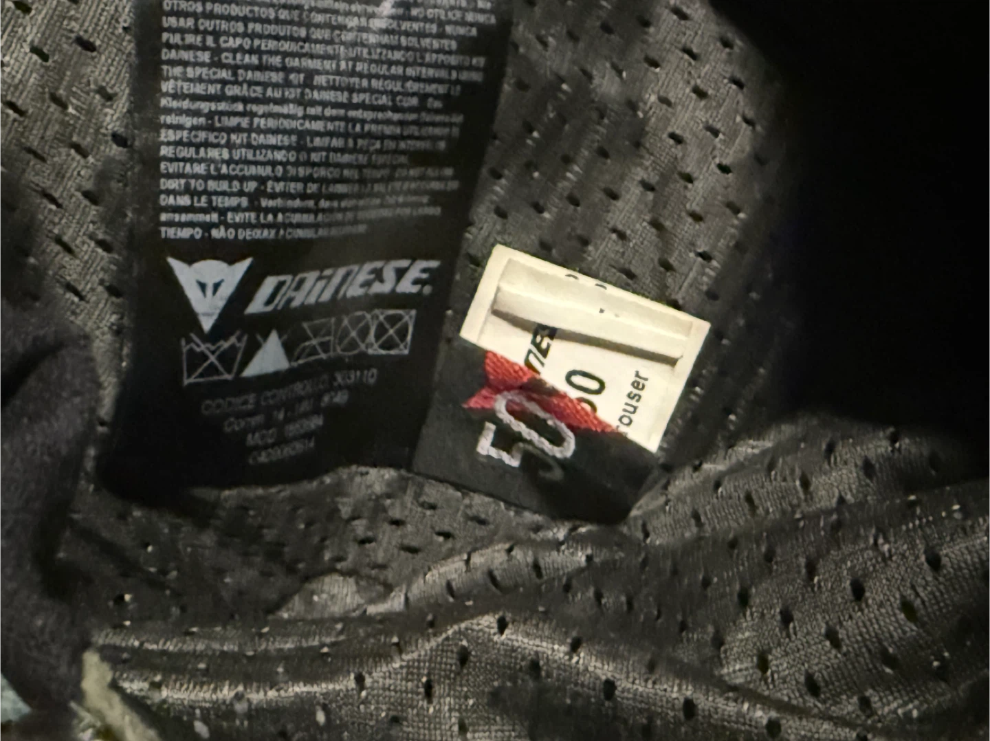 Dainese Leather Motorcycle Pants - photo 3