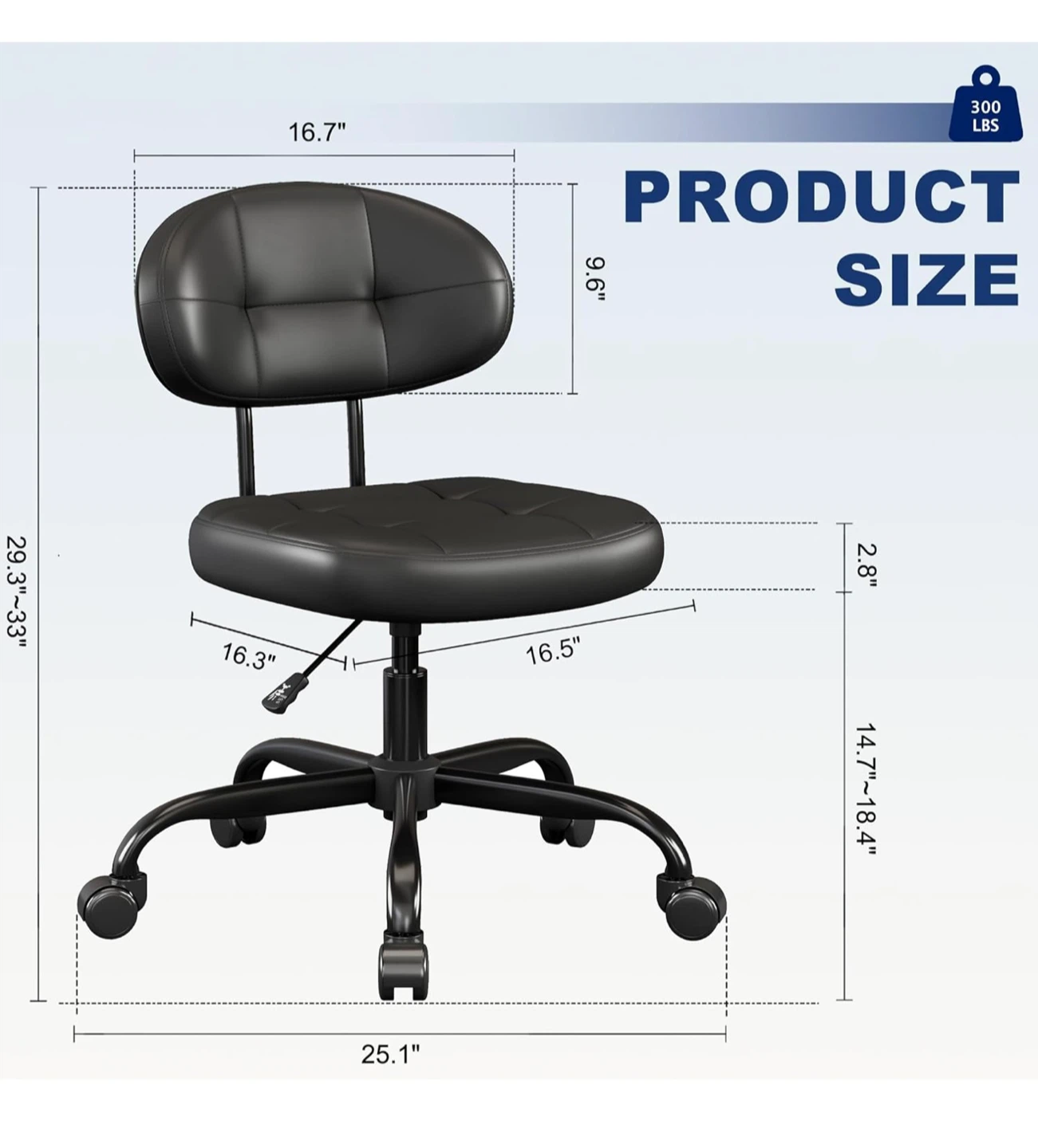 Office Vanity Chair Swivel - photo 3