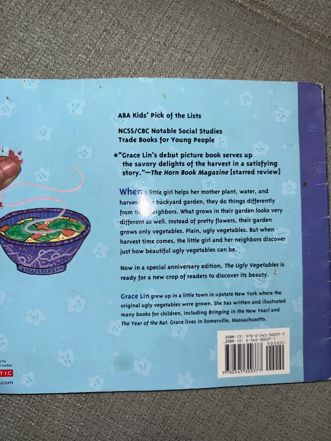 🧡The Ugly Vegetables by Grace Lin Children's Book - photo 2