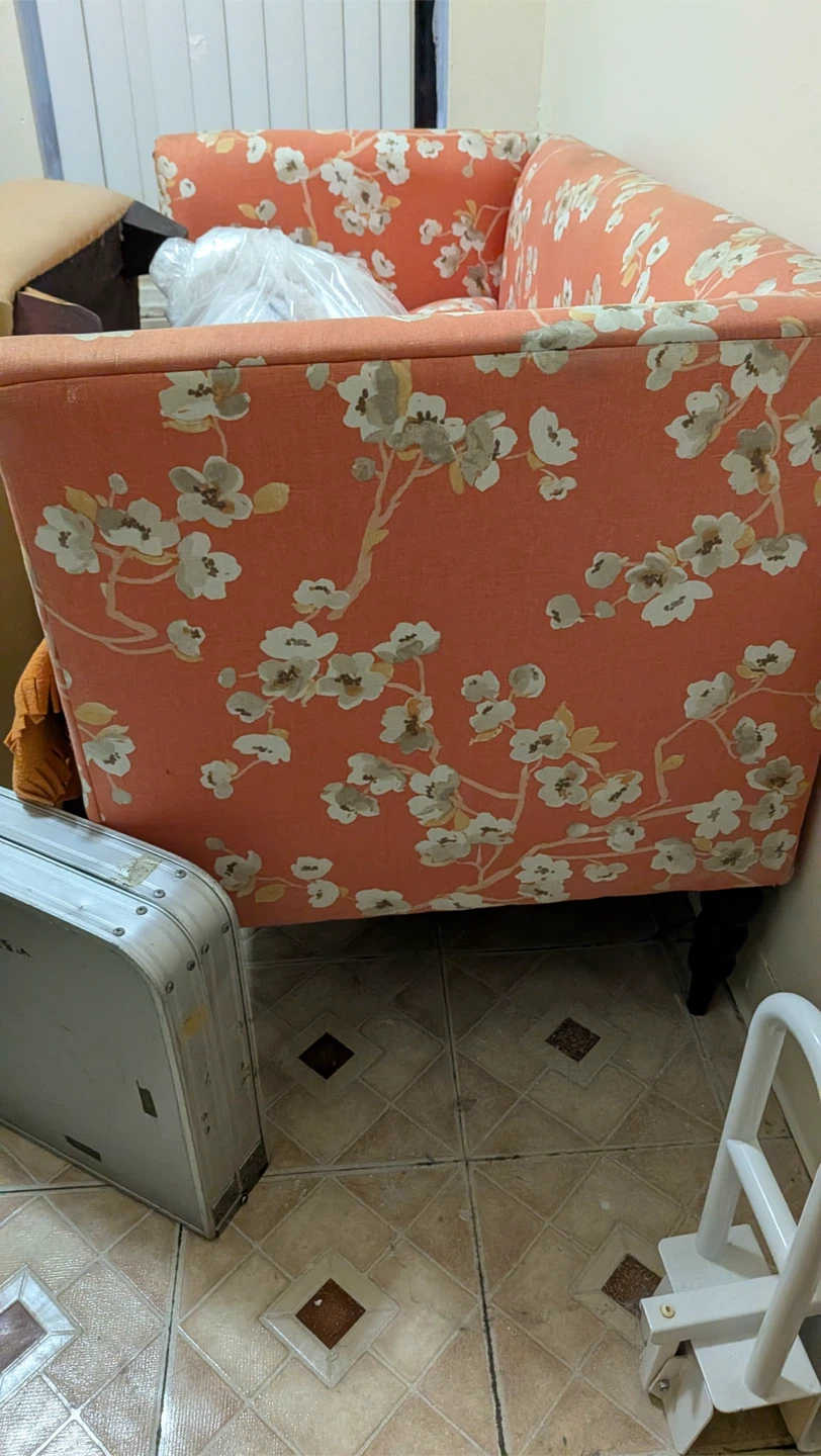 Orange Floral Accent sette