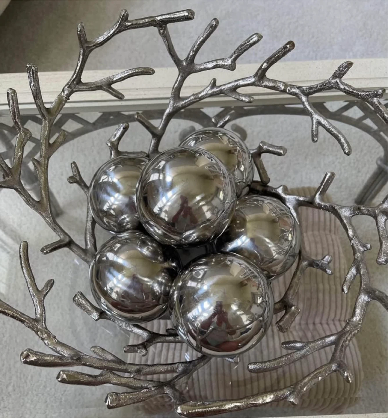 ZGallerie decorative large  branch bowl - photo 5