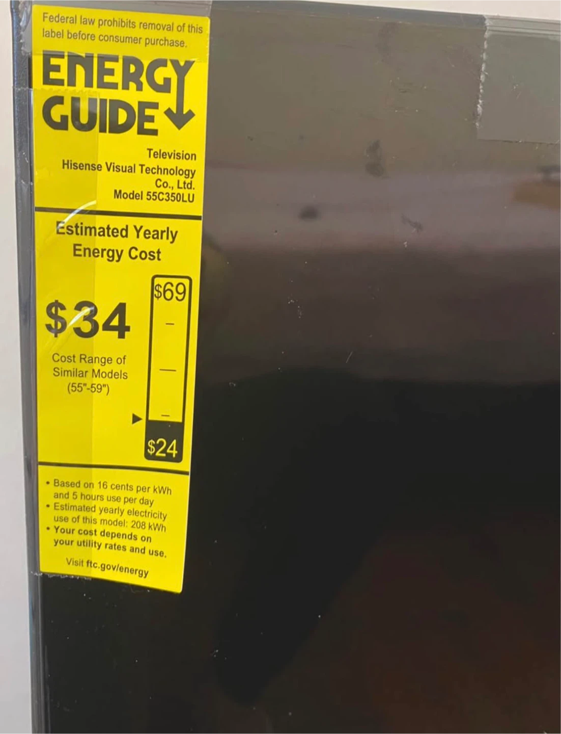 TV-Toshiba 55" 4K Smart TV - Works Great! - photo 2