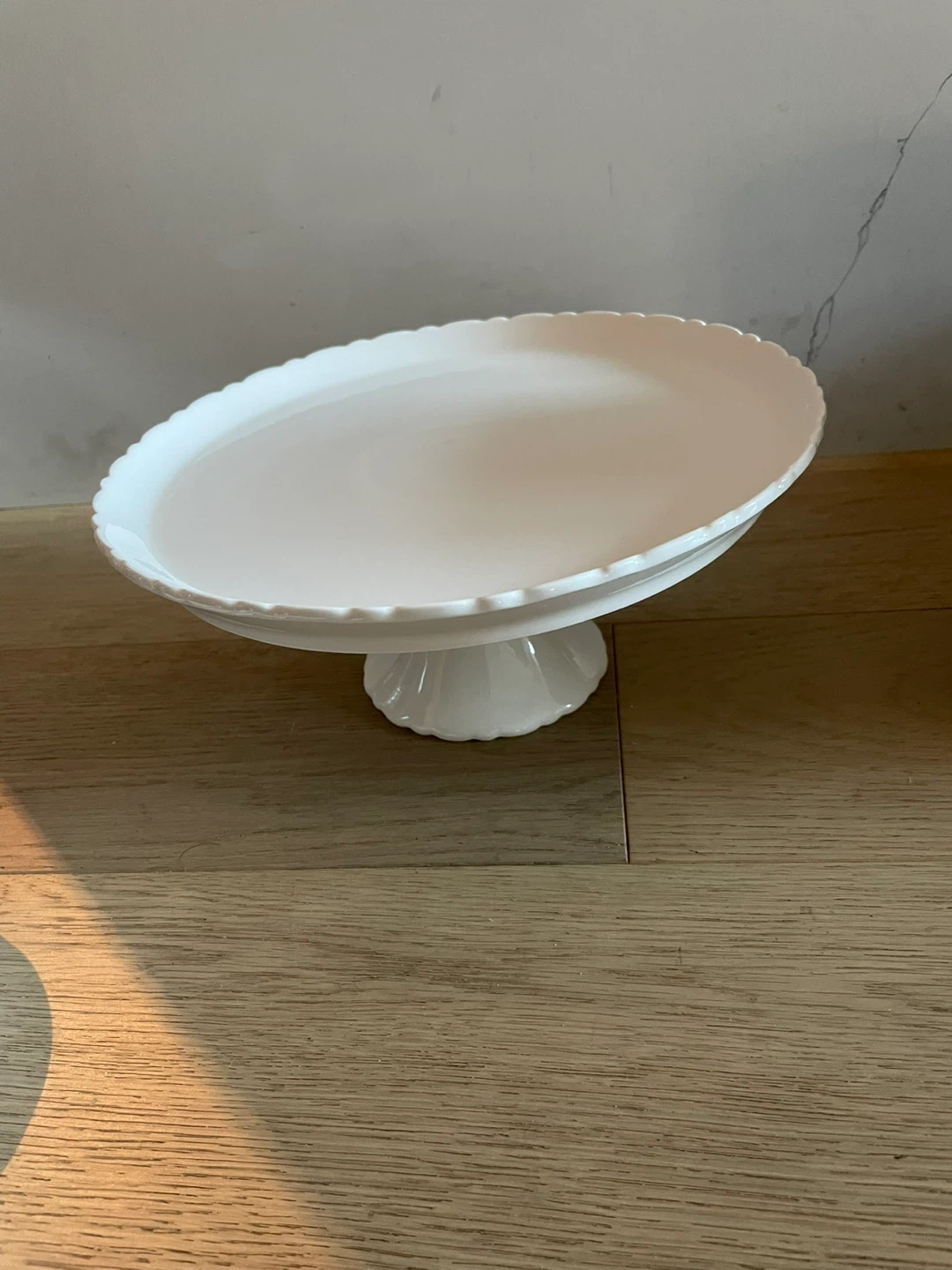 White Ceramic Cake Stand