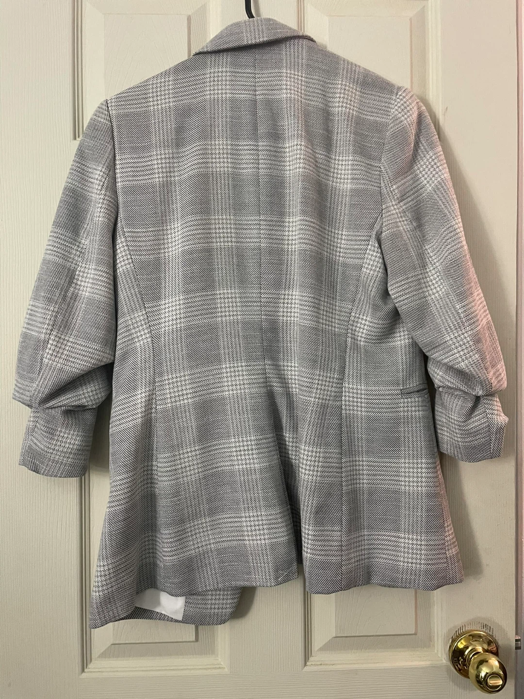 H&M Plaid Blazer Jacket - Size M - photo 2