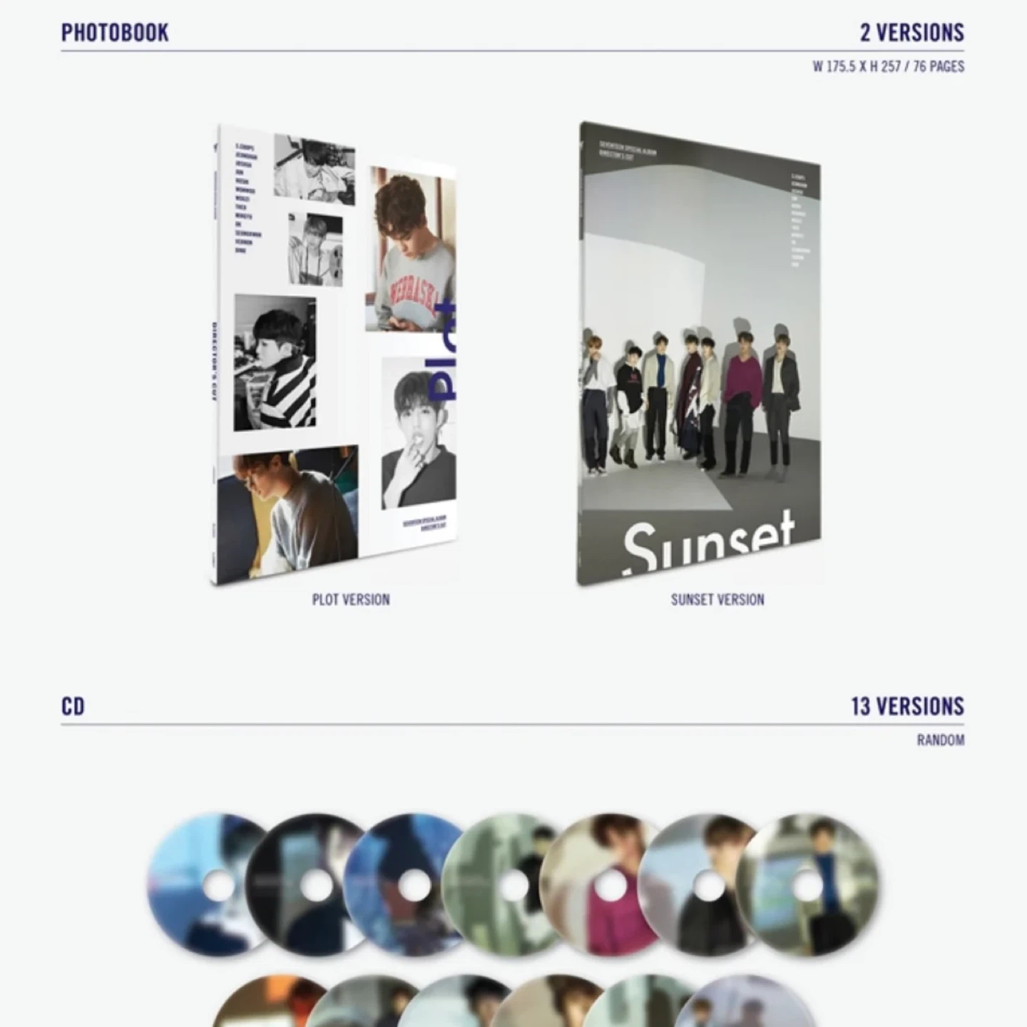 SEVENTEEN - DIRECTOR'S CUT (SPECIAL ALBUM) (SUNSET VERSION) - photo 2