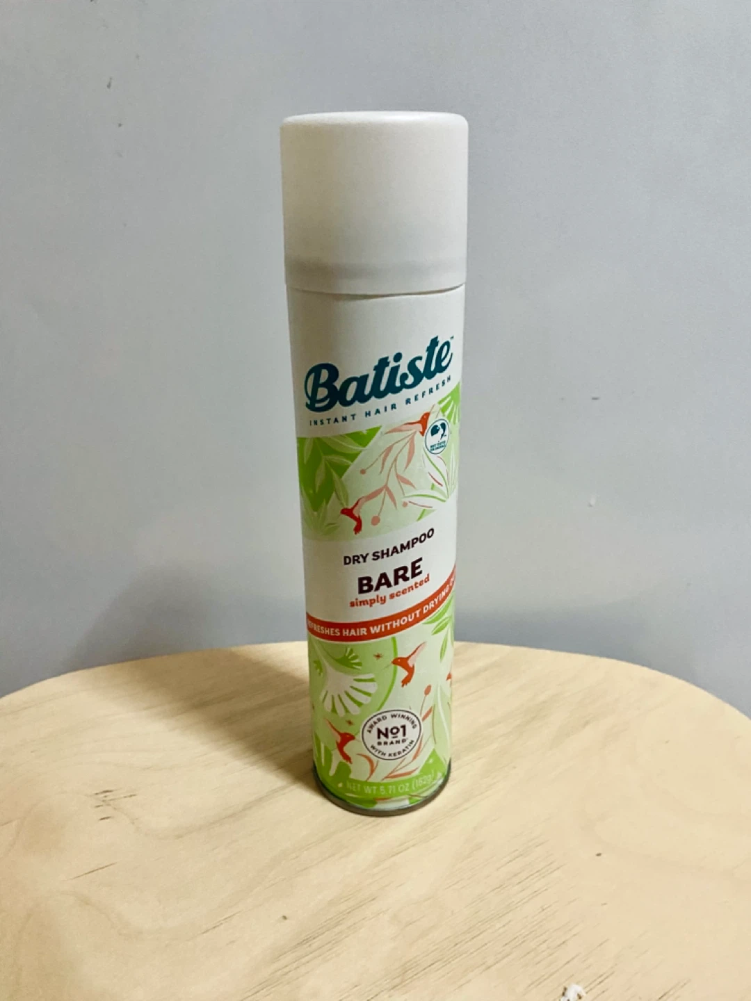 Batiste Bare Dry Shampoo, Simply Scented, 5.71 oz