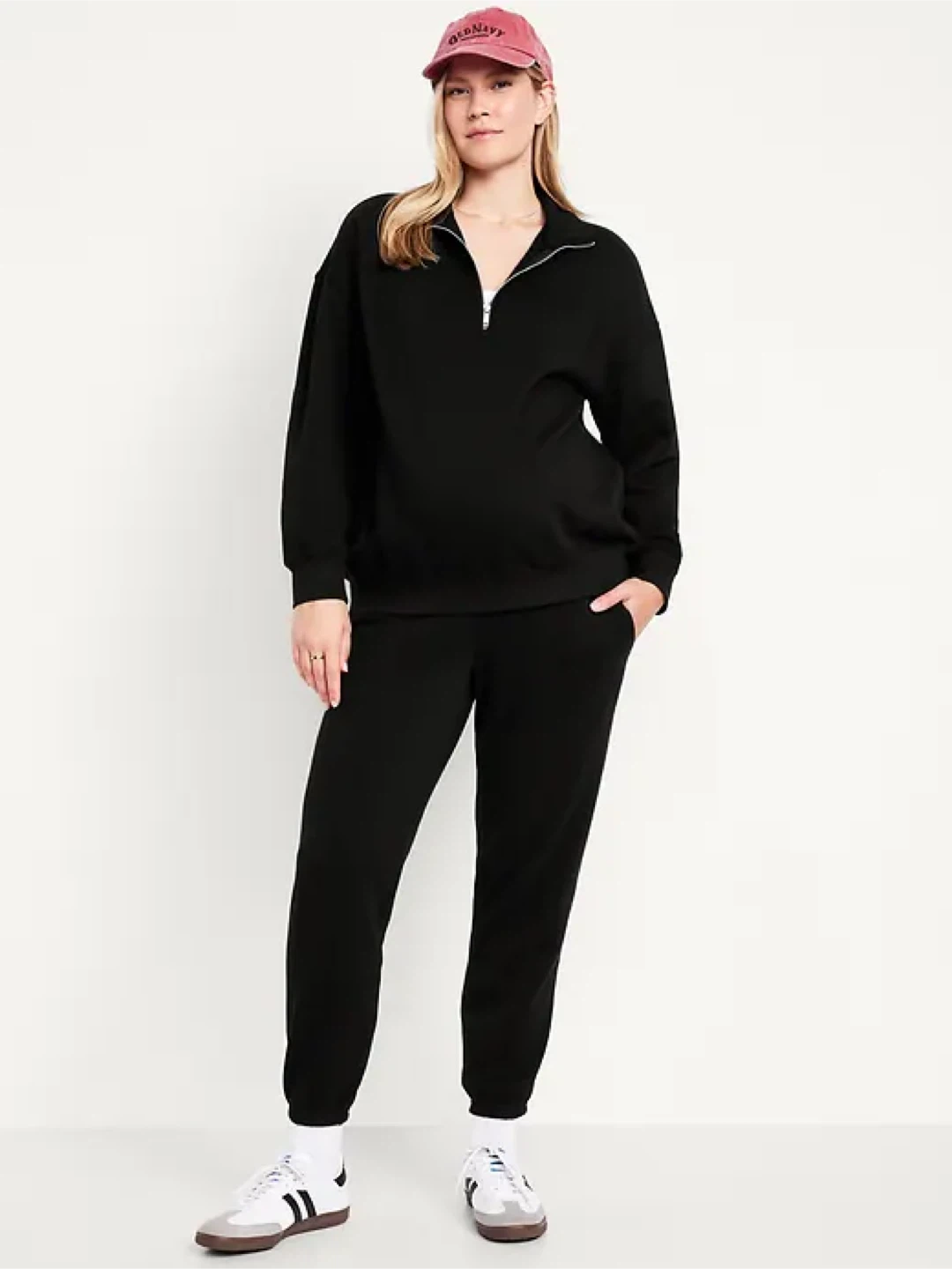 Maternity Black Sweatpants Size M