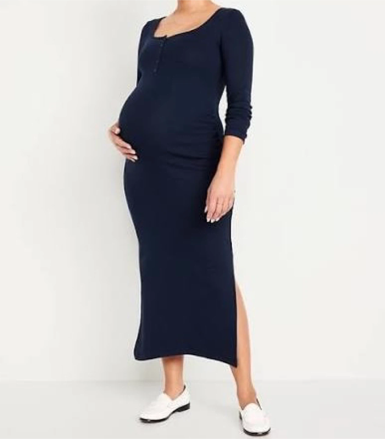 Maternity Dress Navy Blue Size M