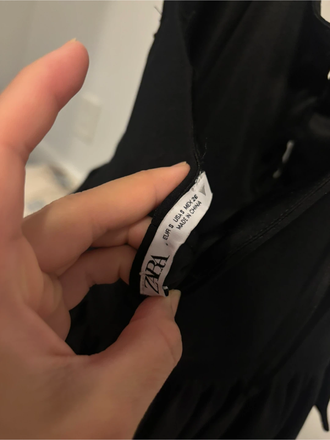 Zara Black Halter Neck Mini Dress - photo 4