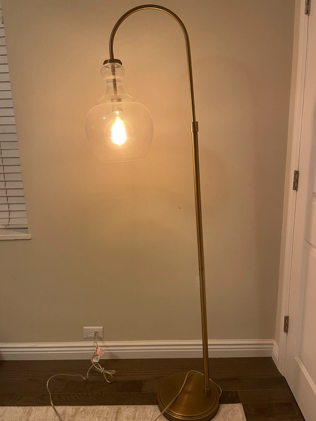 Brass Arch Lamp - photo 3